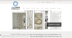 Desktop Screenshot of gemologiamllopis.com